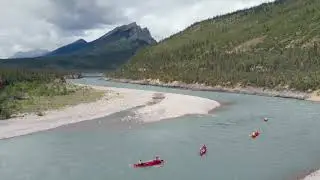 A Dreamy Moment Canoeing on the Keele River, NWT
