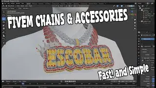 Creating FiveM Jewelry in Blender – Chains, Rings, Watches & More