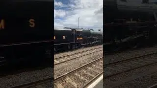 5428 Eric Treacy approaching Whitby Station #whitby #nymr #heritagerailway #black5