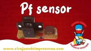 Como medir el PF sensor de una impresora epson.