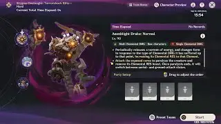 Genshin Impact &ndash; Stygian Onslaught: Terrorshock Blitz | Third Occurrence (Hard Mode)