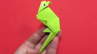 pappagallo fai da te - origami facile