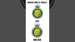 Which Al Nassr FC  logo is real? #shorts #football