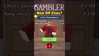 New Gambler class is so op... #99nightintheforest #roblox