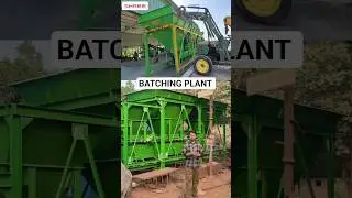 Fly Ash Bricks Machine with Batching Plant | Labour Cost कम करें & Production बढ़ाएं #flyashbricks