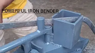 ):Manual Iron Bending Machine | Flat Patti & Rod Bending Amazing Tool