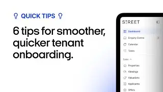 6 tips for smoother, quicker tenant onboarding | X in 5 minutes