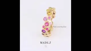 Mads Z Luxury Rainbow ring