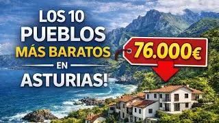 🇪🇸 Comprar casa en Asturias desde 76.000€ | Top 10 pueblos