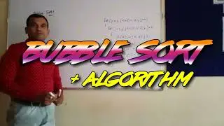 Bubble sort  in english