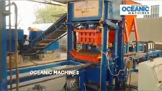 FLY ASH BRICK MACHINES | BM10 | OCEANIC MACHINES | BRICK MACHINE #brickmakingmachine 