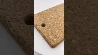 This is a demo of our rectangle cork trivet