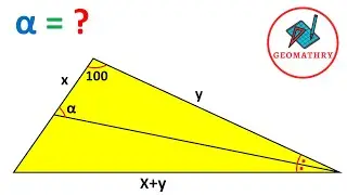 A Nice Triangle Problem | 2 Methods