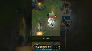 Galio 11.20 new combo E + Flash - BDD #Shorts