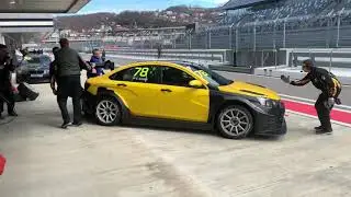 Тесты на Lada TCR в Сочи