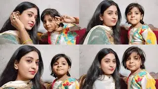  5 saal ki bachi ne kiya makeup #shorts 