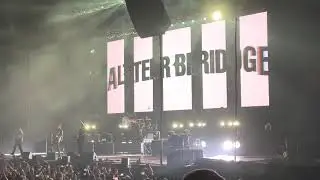 Alter Bridge - Intro & Silver Tongue @ London O2 Arena 12/12/22