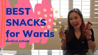 BEST SNACKS for wards! (Medical School Tips for Success)