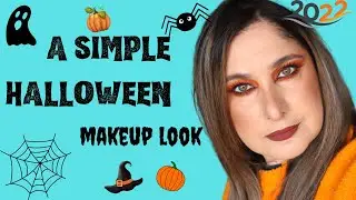 No Overkill - Simple Goth Glam Halloween Makeup Look!