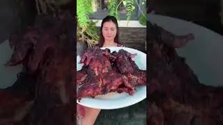 Grilled mouse with roasted tamarind #cooking #mouse