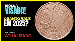 5 CENTAVOS 2000: Quanto Vale essa moeda escassa em 2025?