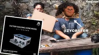 [FULL REVIEW] 1/64  MORE ART DIORAMA | FACTORY BUILDING SCENE MODEL / WAREHOUSE