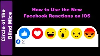 How to Use Facebook Reactions in iOS (With & Without VoiceOver) / Low Vision Assistive TechTips