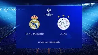 FIFA 19 | Real Madrid vs Ajax | UEFA Champions League | Gameplay