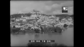 Cheias do rio Tejo em Const&acirc;ncia em 1936