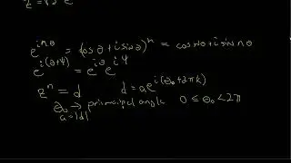 MAT 220 - Linear Algebra - Lecture 1 Part D - Polar Form of Complex Numbers