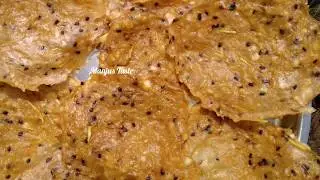 Kappa Pappadam/ഒരിക്കൽ എങ്കിലും കഴിച്ചു നോക്കണം കപ്പ പപ്പടം  /Topioca Pappad