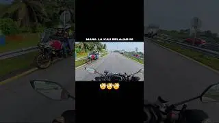 WRONG WAY LER 🤨 #y16zr #motovlog #dailyride