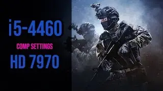 HD 7970 + i5 4460 - COMP SETTINGS - CSGO FPS Benchmark