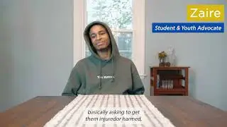 YES Act 2023 &ndash; Zaire's Story &ndash; 1