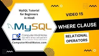 #14 MySQL Select Where Operators