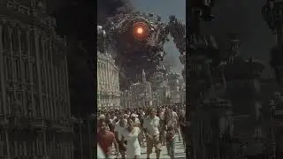 &ldquo;Robot Apocalypse: Humans Run as AI Machines Destroy the City #aigenerated #aishortfilm