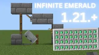 Infinite emerald farm for Minecraft Java edition 1.21+. Infinite tripwire hook duper farm. 