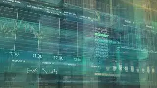 3D background trading animation