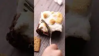 Easy Homemade S'mores Brownies Recipe - Recipe link in description