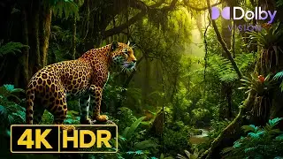 Amazon Jungle Wildlife Experience | 4K HDR OLED Demo | Relaxing Nature Sounds | Dolby Vision 60FPS