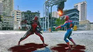 1v1 SPIDER MAN vs  DEADPOOL | Ultimate Epic Battle Simulator | UEBS