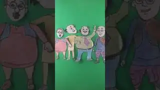Motu Patlu Friends❤#shorts #motuaurpatlu #drawing #youtubeshorts