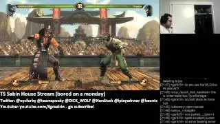 TS Sabin (Reptile) vs Curbolicous (Kabal, Cage) MK9 Online
