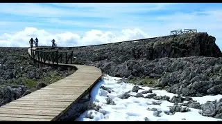LAPIAZ y MIRADOR del KARST de la SIERRA GORDA de LOJA en MTB (Granada ESPAÑA).