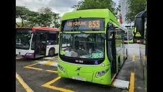 [Tower Transit] Volvo B5LH MCV eVoRa Drive on Svc 853
