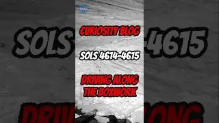 Curiosity Blog, Sols 4614&ndash;4615 &ndash; Driving Along the Boxwork 🚙🪨