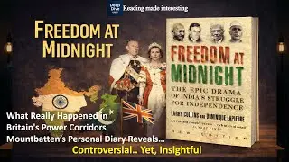Freedom at Midnight |  by Larry Collins and Dominique Lapierre | Complete book summary in Urdu