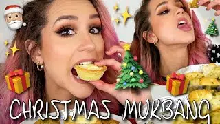 CHRISTMAS MUKBANG Let's talk Christmassy things & eat PLUS Christmas burps??