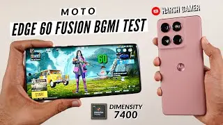 Moto Edge 60 Fusion - BGMI Test, Heating & Battery Test | Should You Buy? 🤔