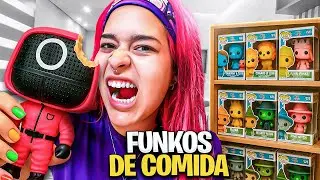 ENCONTREI FUNKOS FEITOS DE COMIDA! *são falsos?